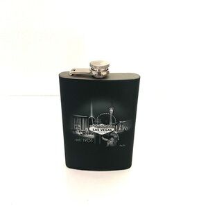 LAS VEGAS Souvenir hip flask blue/black